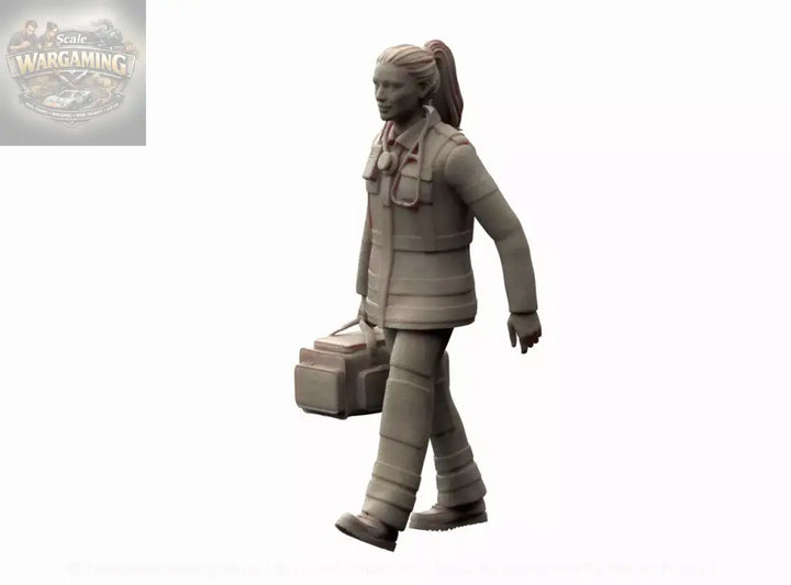 MM1308 Ambulance Female with Bag Figure