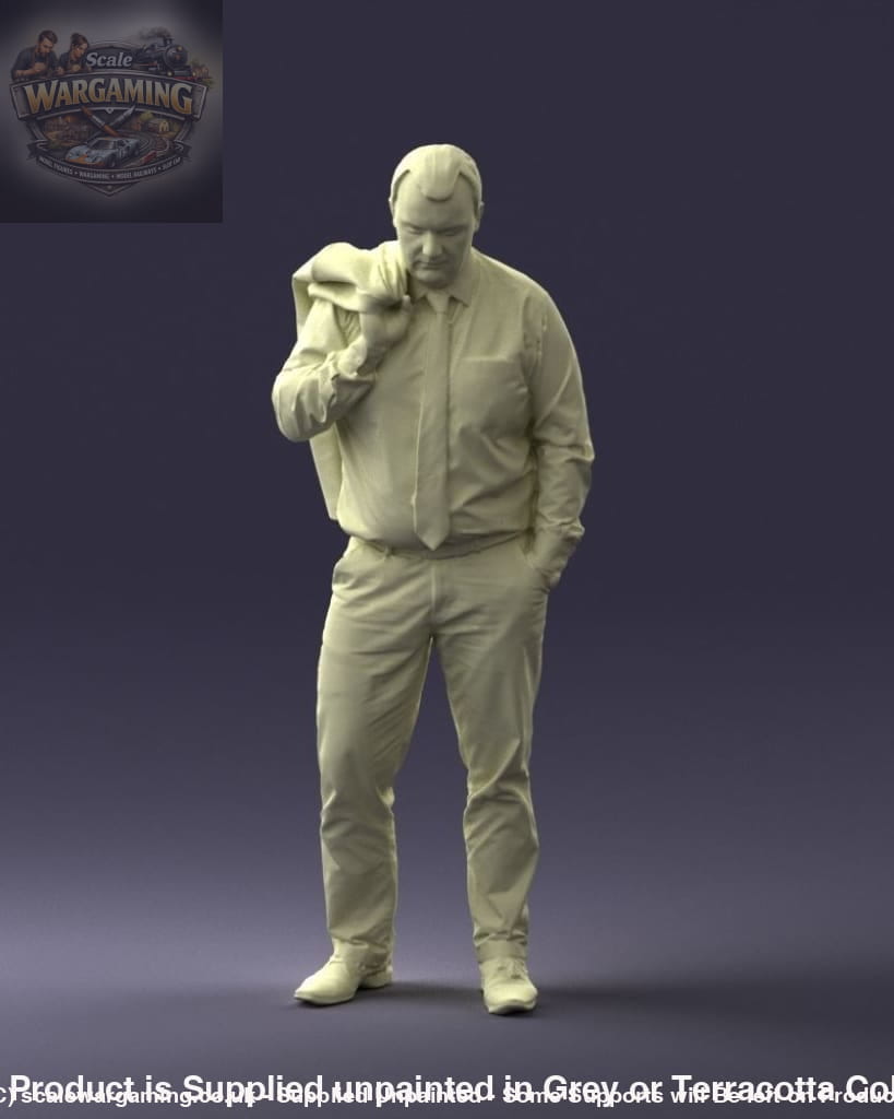 Weary/tired Office Worker Walking Figure