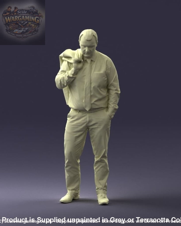 Weary/tired Office Worker Walking Figure