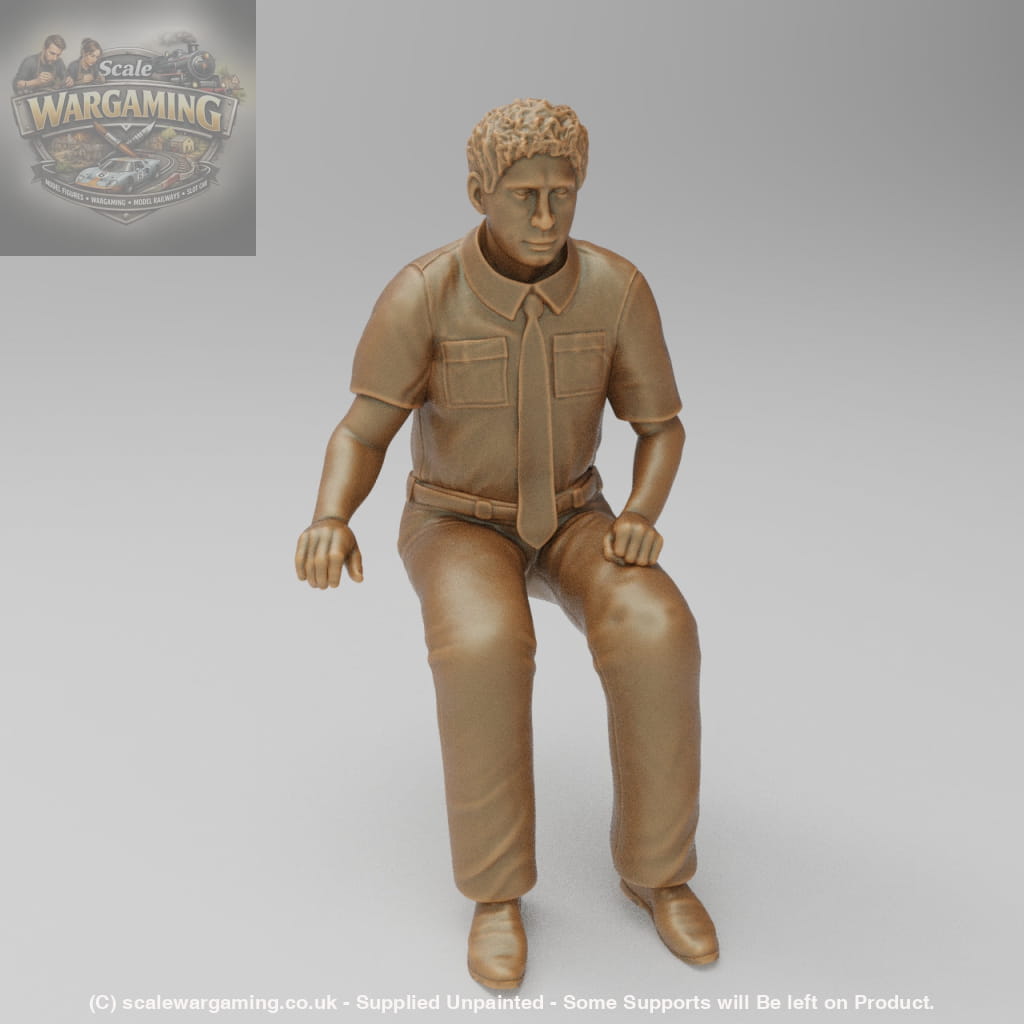 SW160B Male Bus/Train Driver No Hat - Figure