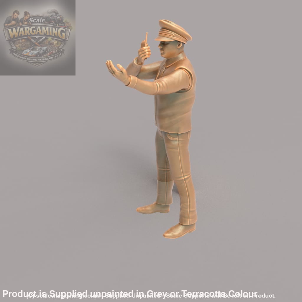 MM173 Traffic Policeman on Radio Figure