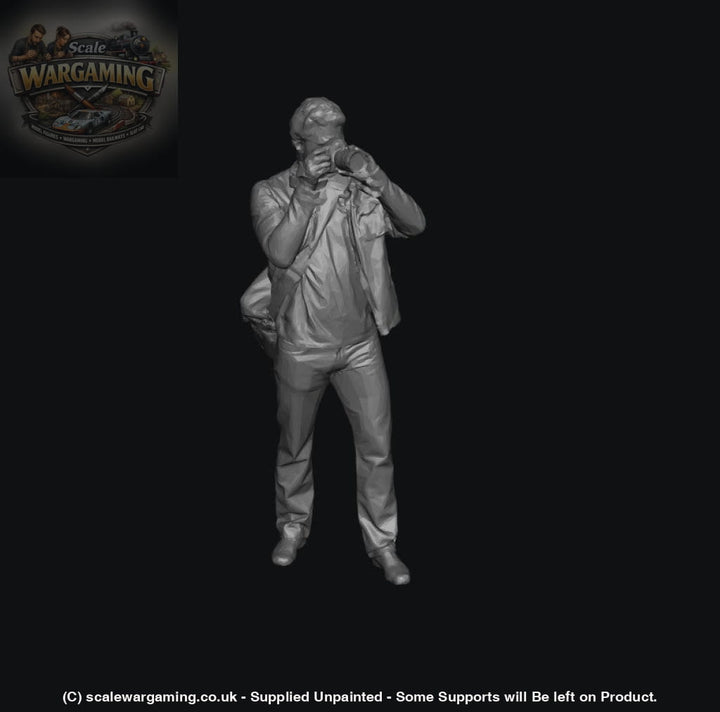 SW190 Male Train Spotter with Camera - Figure
