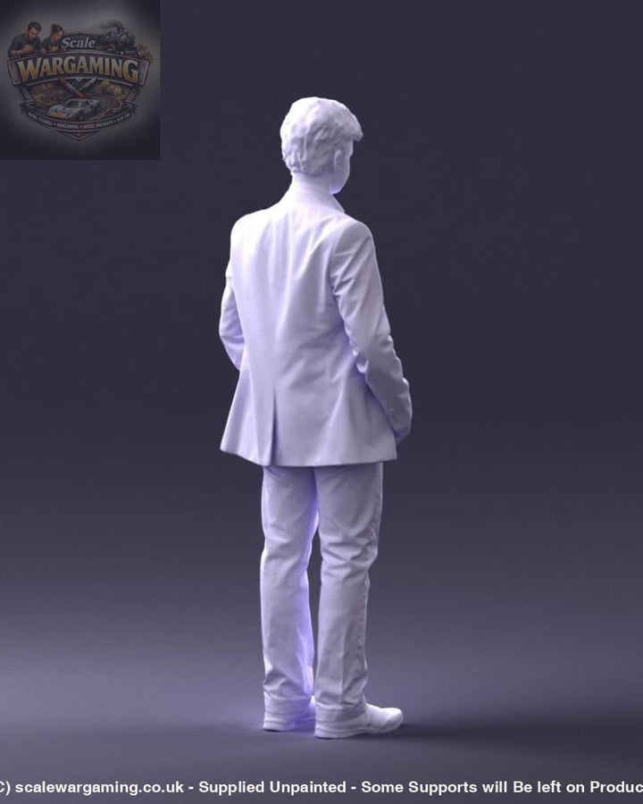 Young Boy In Suite Figure