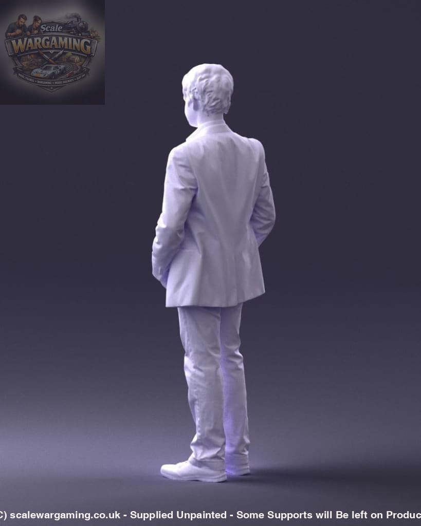 Young Boy In Suite Figure
