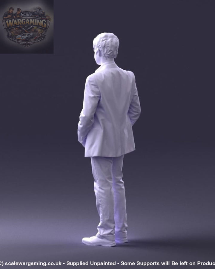 Young Boy In Suite Figure