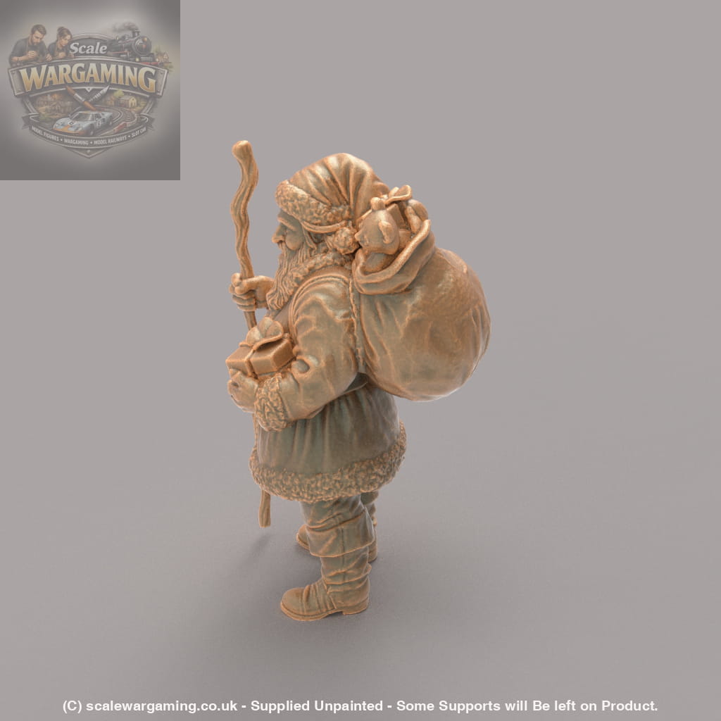 MM2149 Santa With Stick and Sack Of Toys Figure