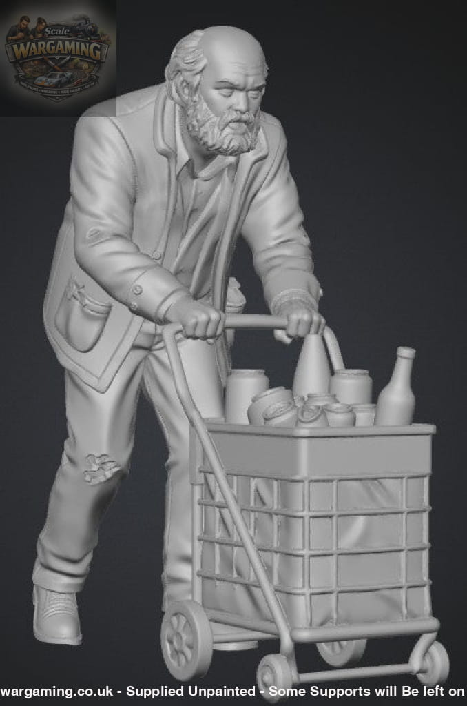 SW2164 Homeless People 3 - Figure