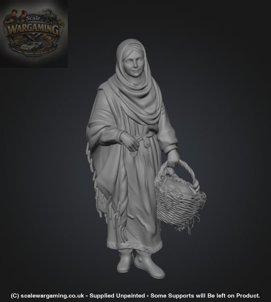 SW2171 Medieval Peasant Female 1 - Figure