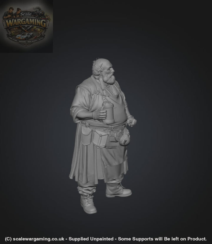 SW2186 Medieval Jailer with Beer - Figure