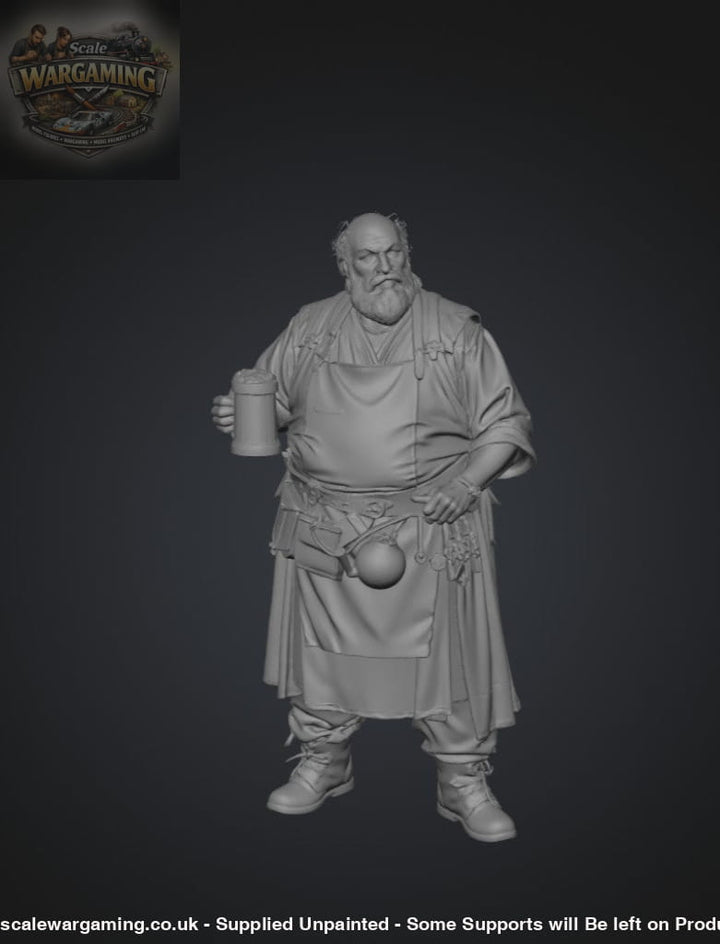 SW2186 Medieval Jailer with Beer - Figure