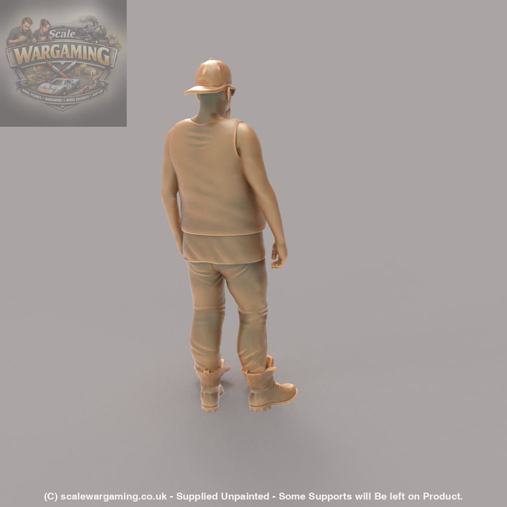 MM270 Male Biker/Hells Angel Figure