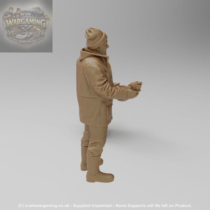 SW3009 Fisherman with his Catch - Figure