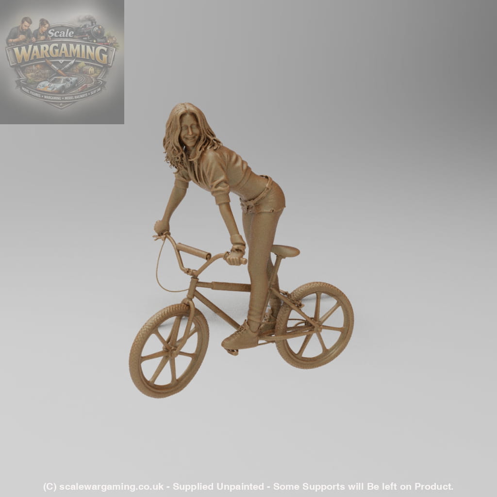 SW3011 Girl on BMX - Figure