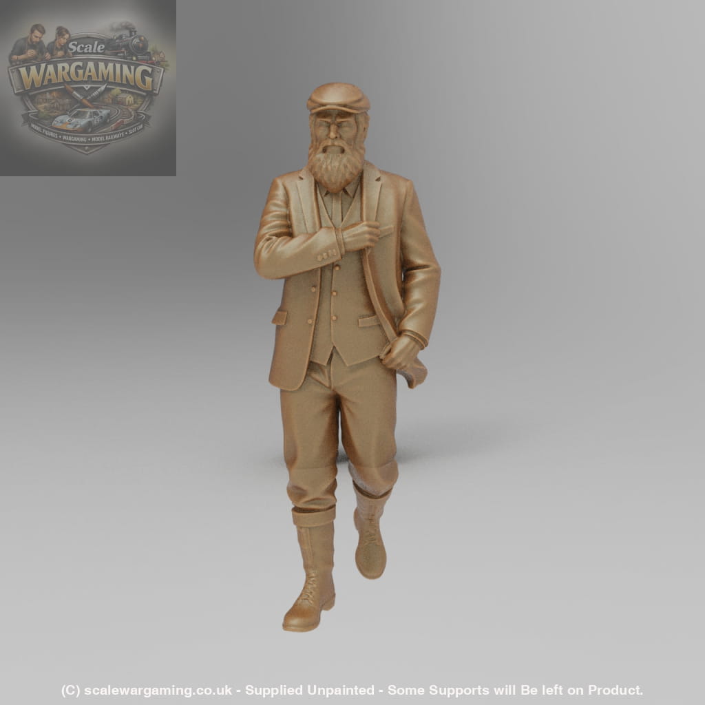 SW3015 Man in Tweeds Hill Walking - Figure