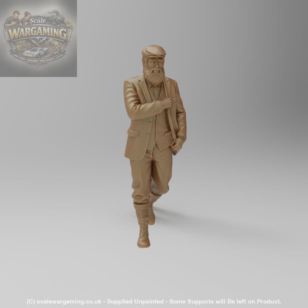 SW3015 Man in Tweeds Hill Walking - Figure