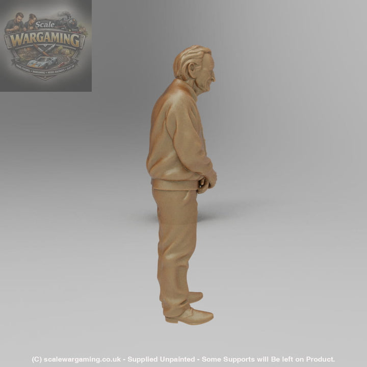 SW3020 Pensioner in cardigan - Figure