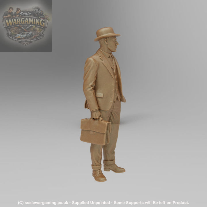 SW3037 1940 Male bowler Hat - Figure