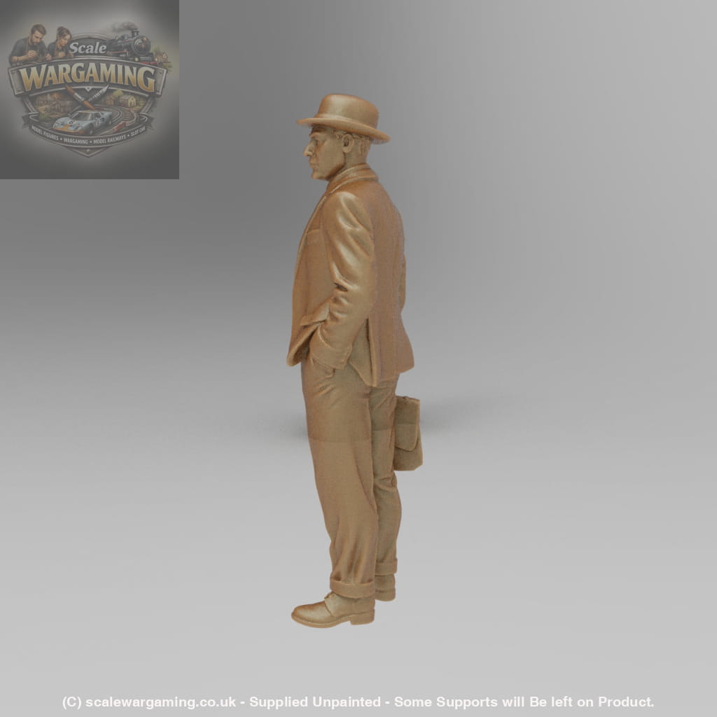 SW3037 1940 Male bowler Hat - Figure
