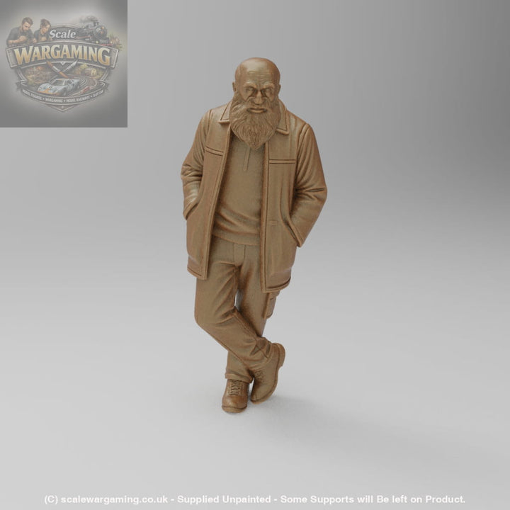 SW3045A Older Male with Beard - Figure