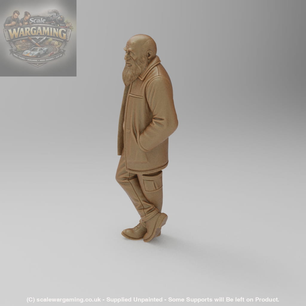 SW3045A Older Male with Beard - Figure