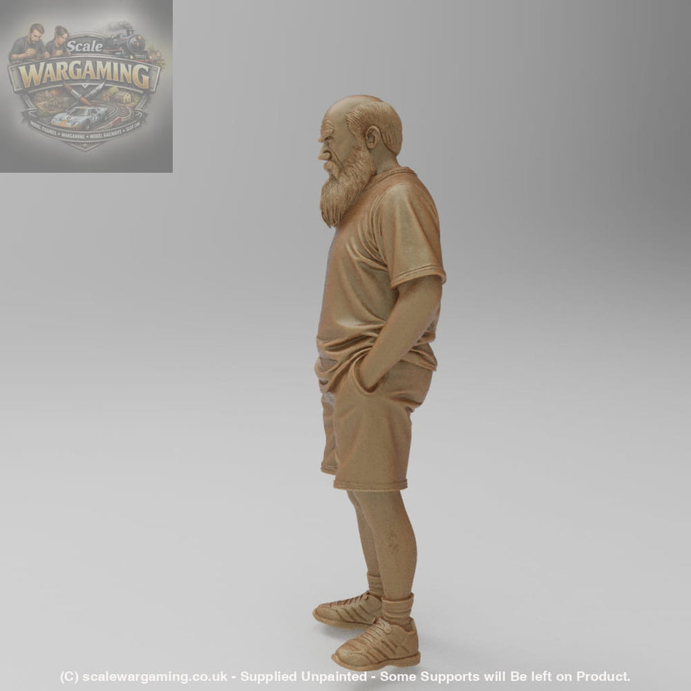 SW3045B Older Male with Beard - Figure