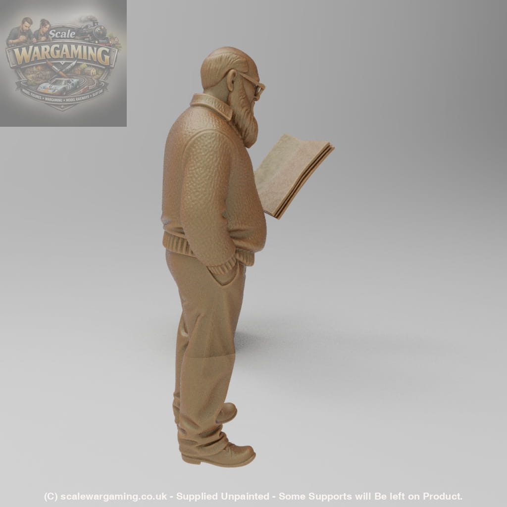 SW3045C Older Male with Beard - Figure
