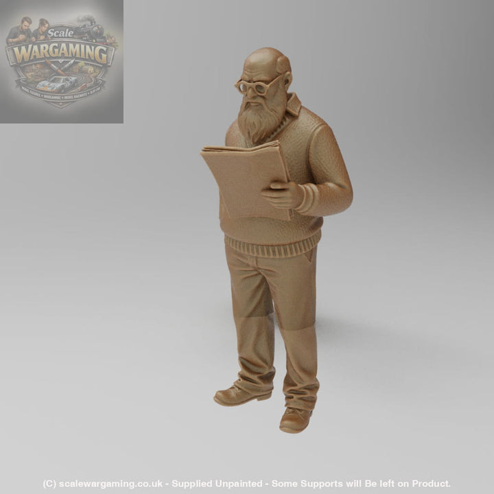 SW3045C Older Male with Beard - Figure