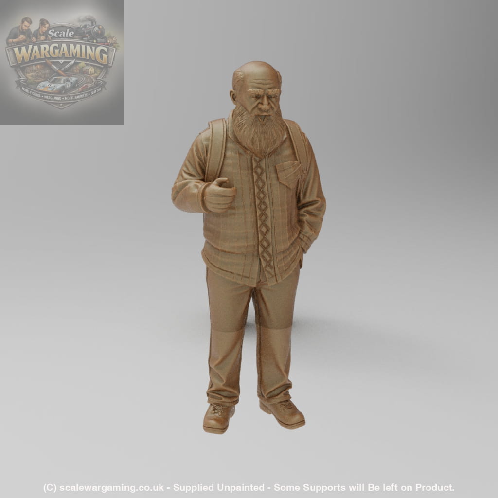 SW3045D Older Male with Beard - Figure
