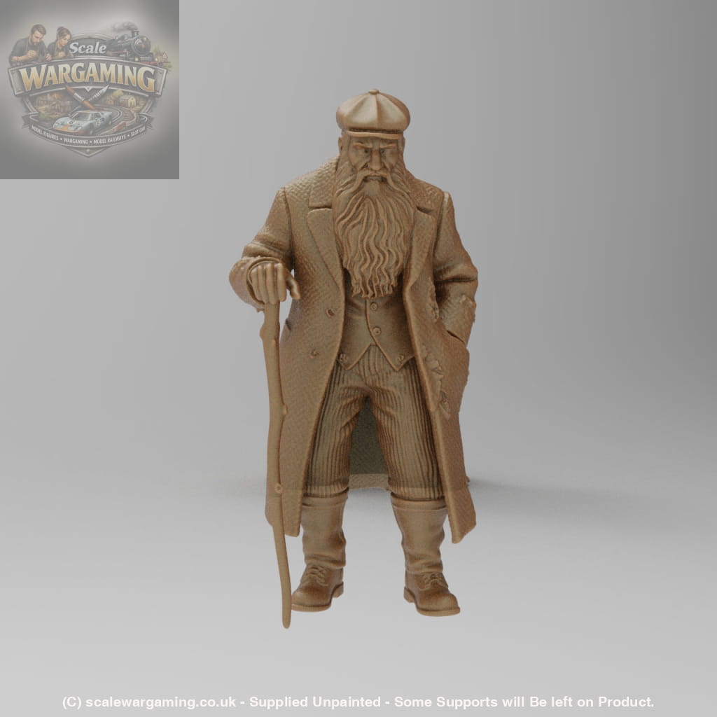 SW3045G Older Male with Beard - Figure