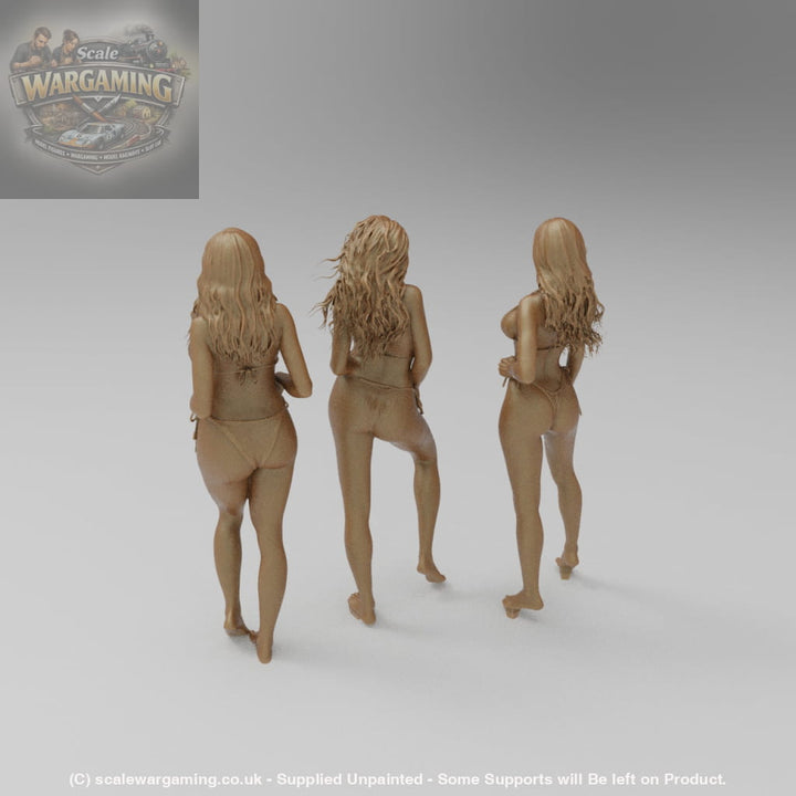SW3050 3 Bikini Girls - Figure