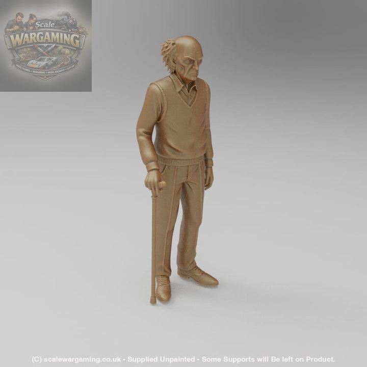 SW3052 Grandad with Walking Stick - Figure