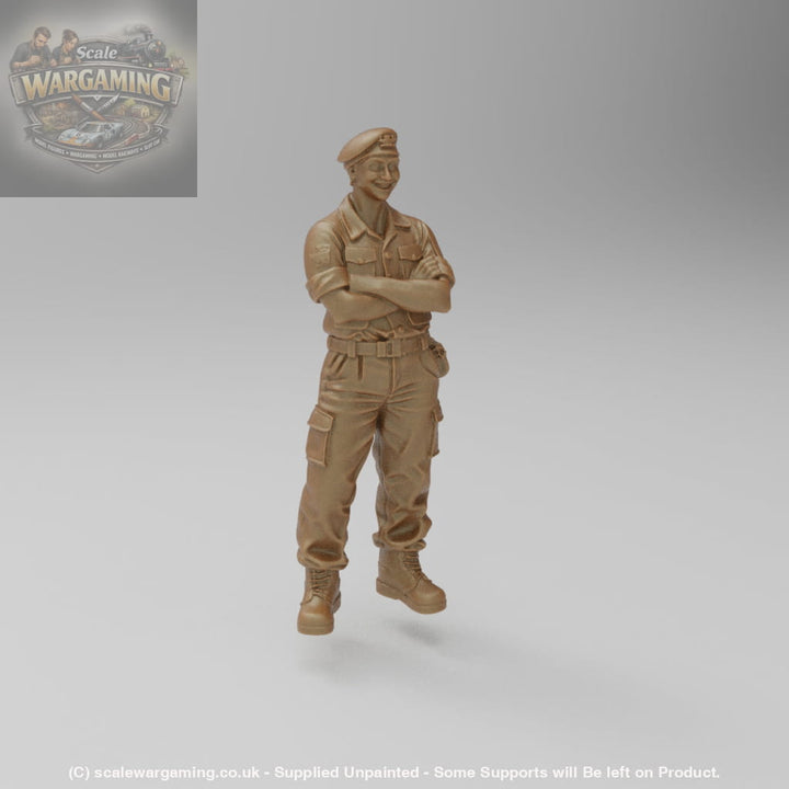 SW3059 Modern Royal Navy Female Standing - Figure