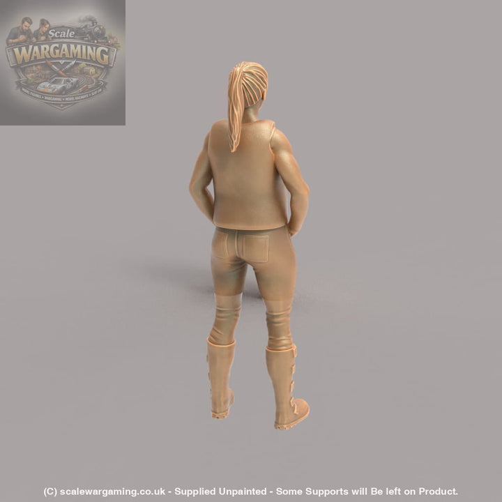 MM306 Female Biker/Hells Angel Figure