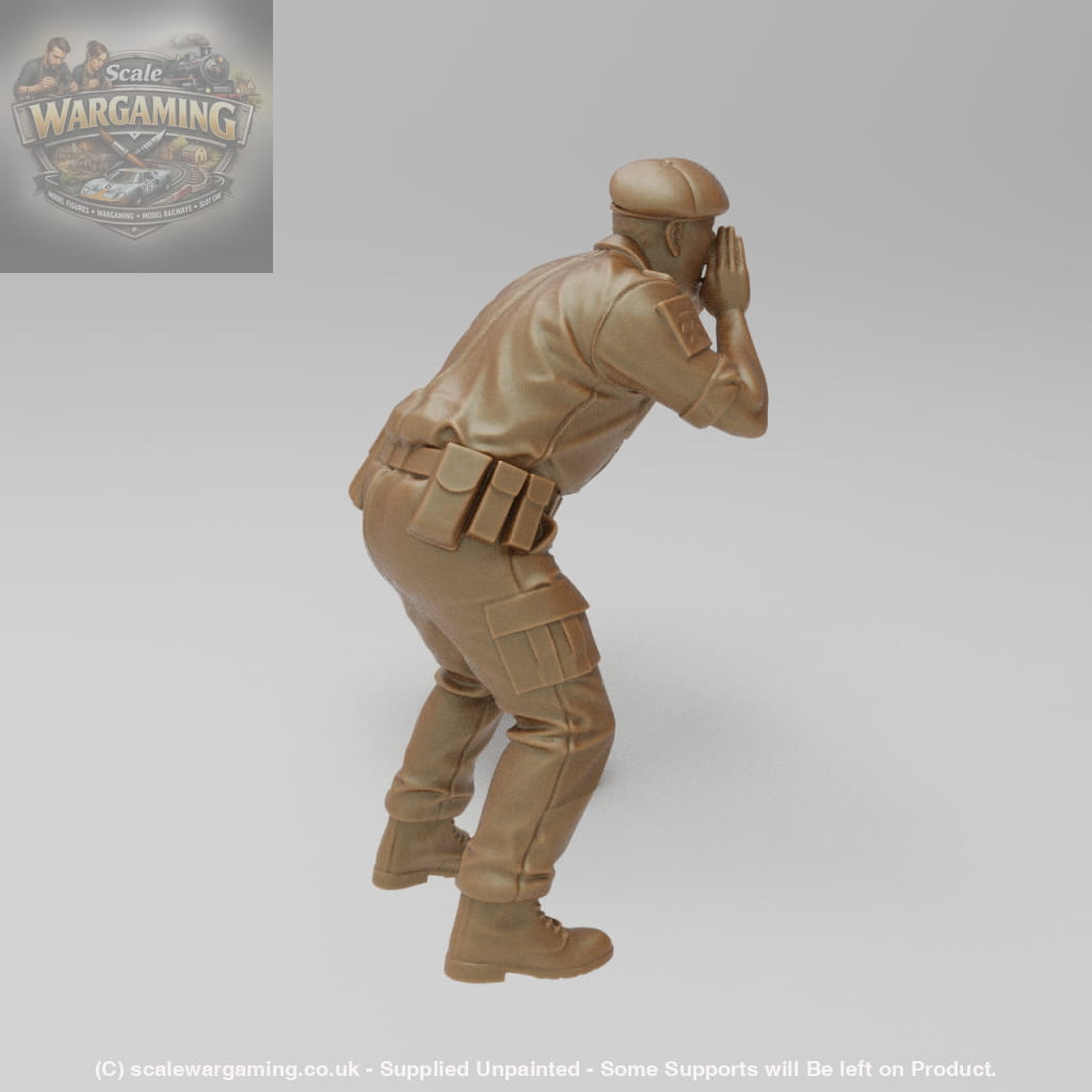SW3062 Modern Royal Navy Male Shouting - Figure