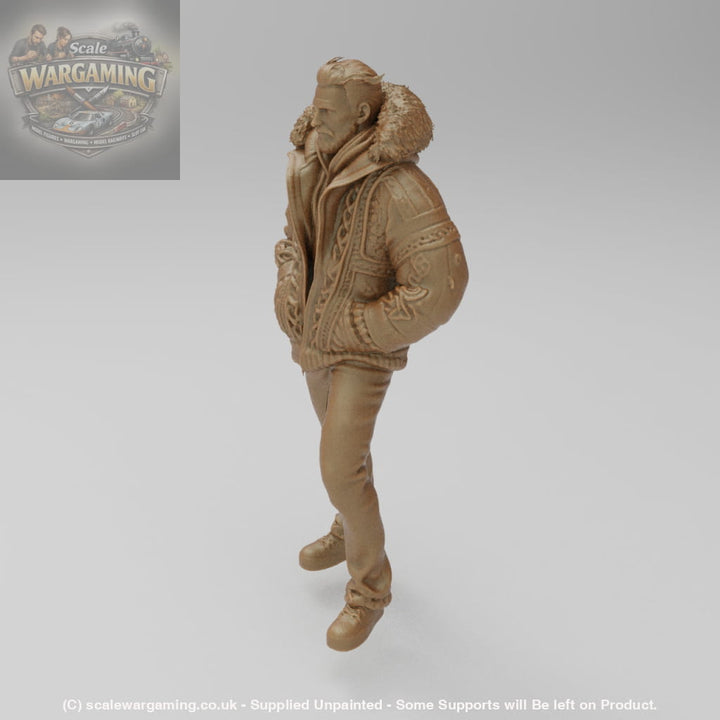 SW3065 Male in Knitted Jacket - Figure
