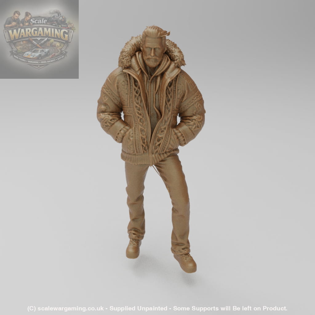 SW3065 Male in Knitted Jacket - Figure