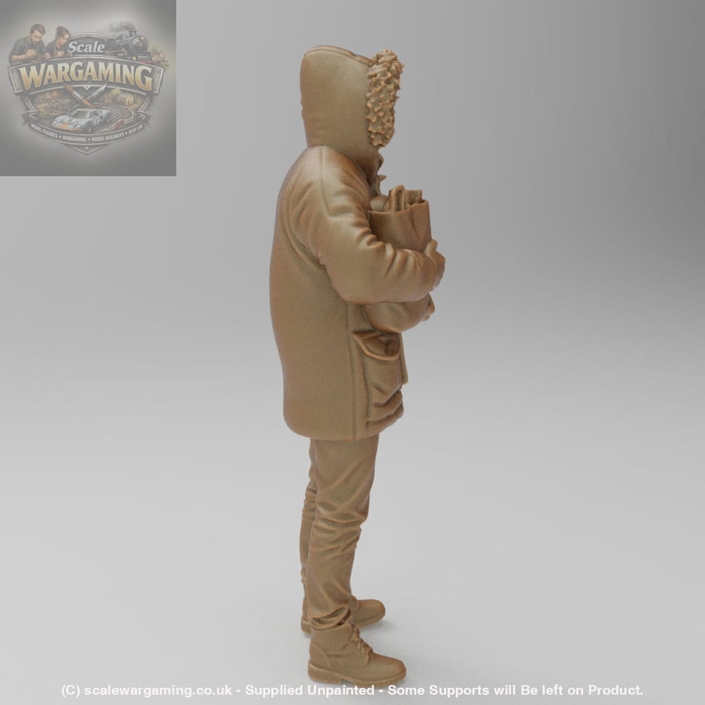 SW3081 Male Winter Shopper - Figure