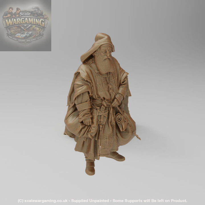 SW3089 Medieval Male Pilgrim - Figure