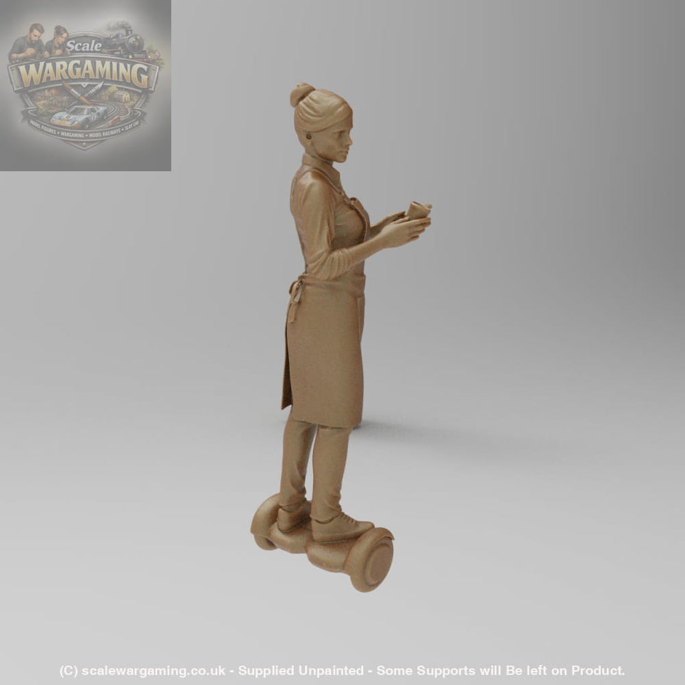 SW3102 Waitress on Electric bike - Figure
