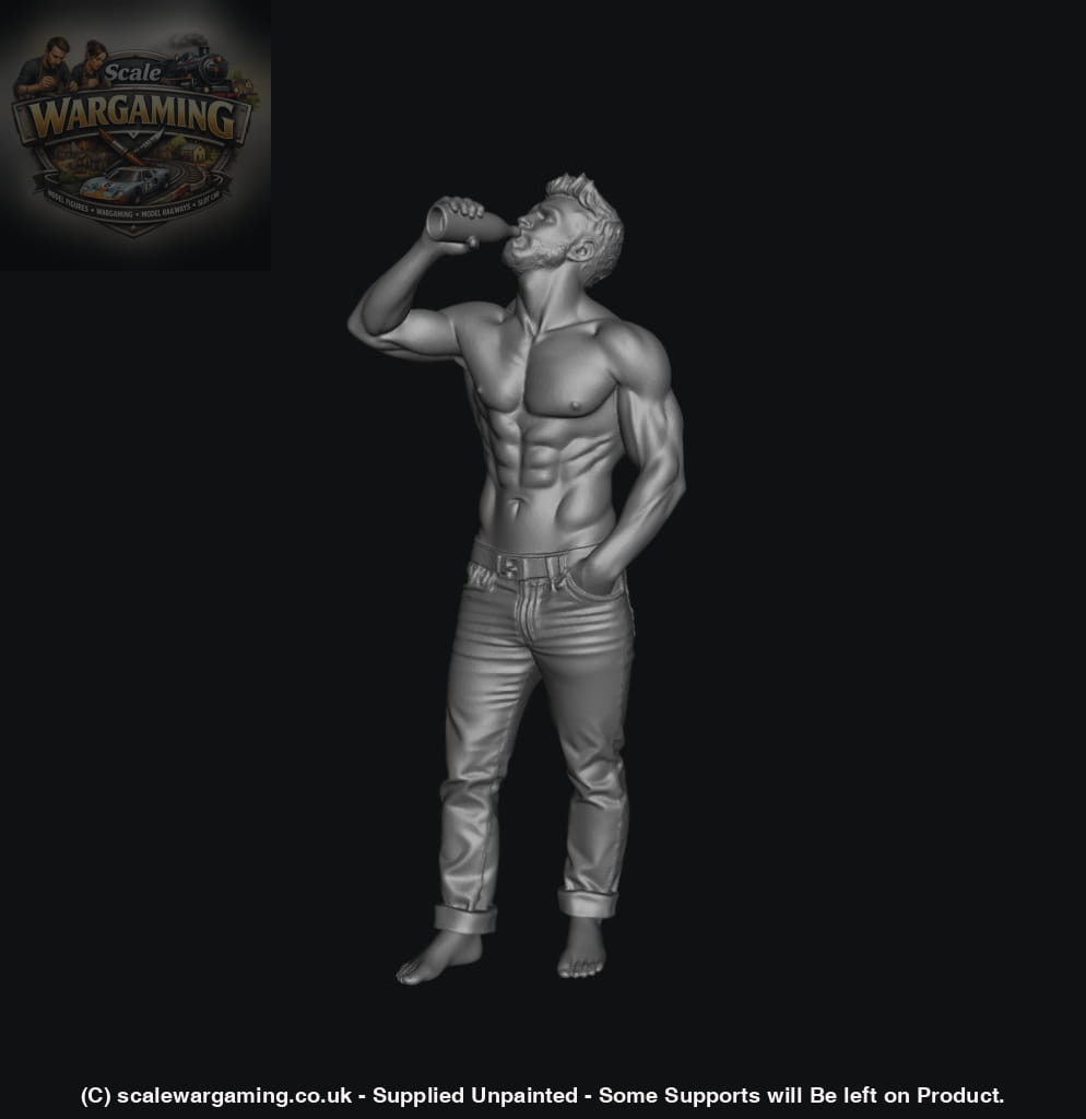 SW3104 Muscle Male Drinking Water - Figure