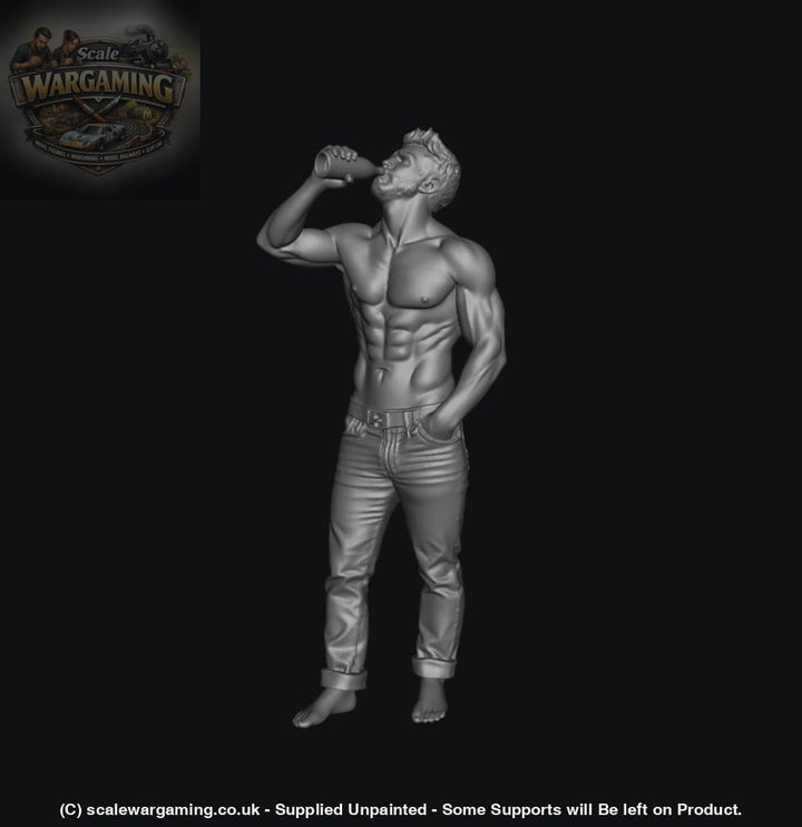 SW3104 Muscle Male Drinking Water - Figure