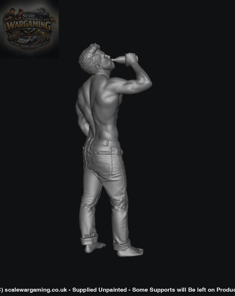 SW3104 Muscle Male Drinking Water - Figure
