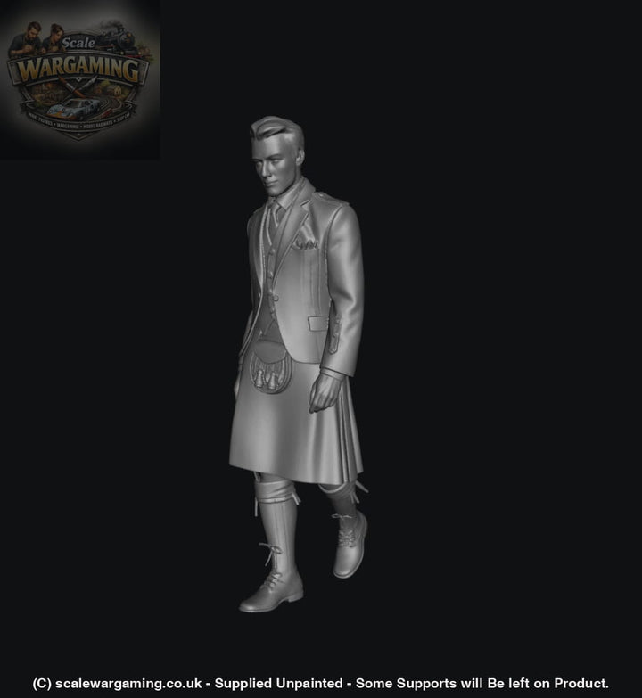 SW3108 Highland Groom/Best Man Walking - Figure