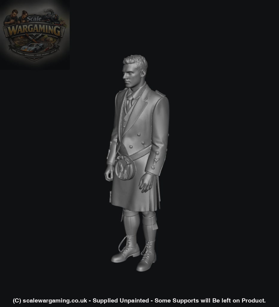 SW3109 Highland Groom/Best Man Standing - Figure