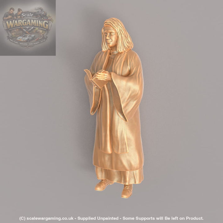 MM324 Female Vicar/Clergy Figure