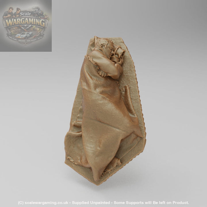 SW4036 Sleeping Male - Rough Sleeper - Figure
