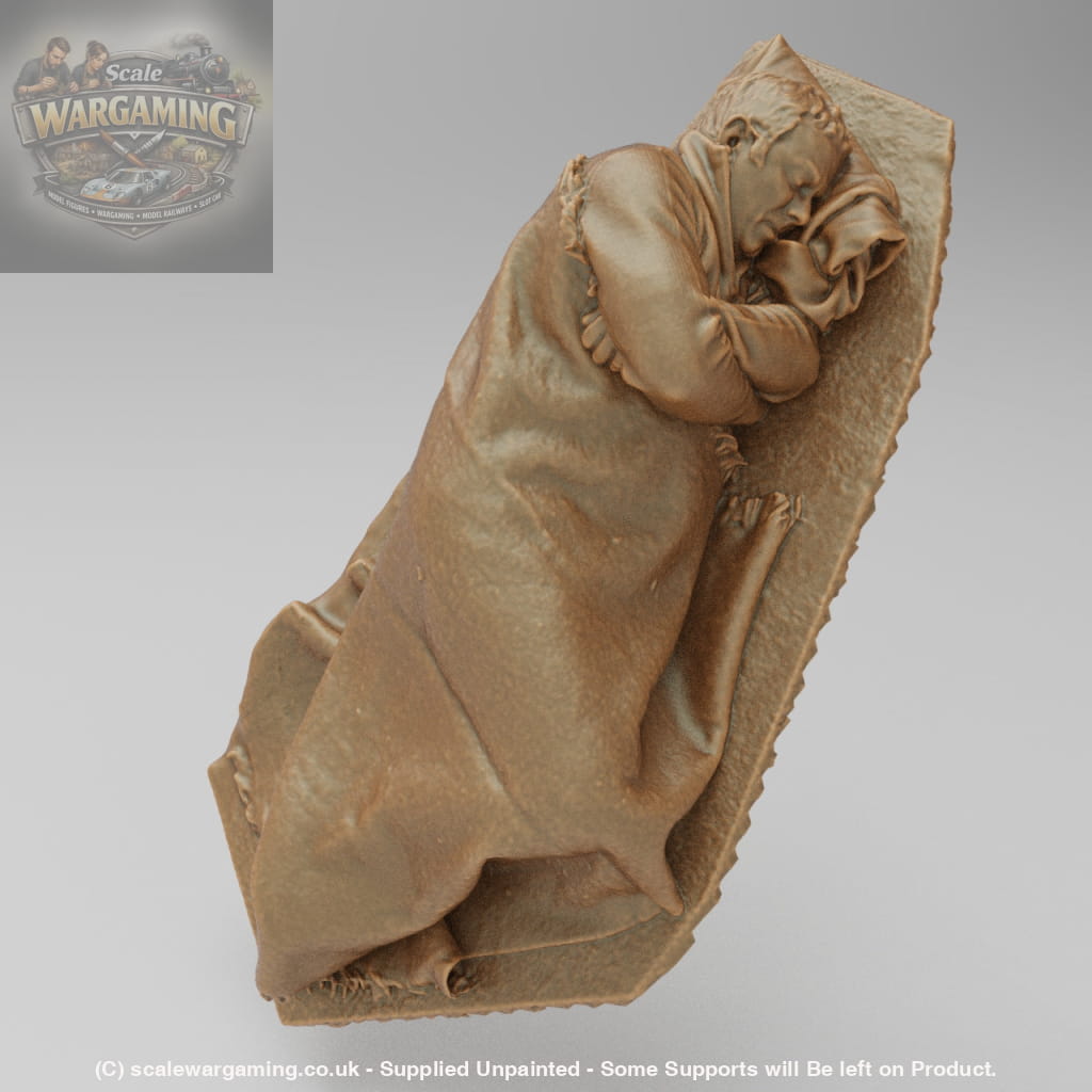 SW4036 Sleeping Male - Rough Sleeper - Figure