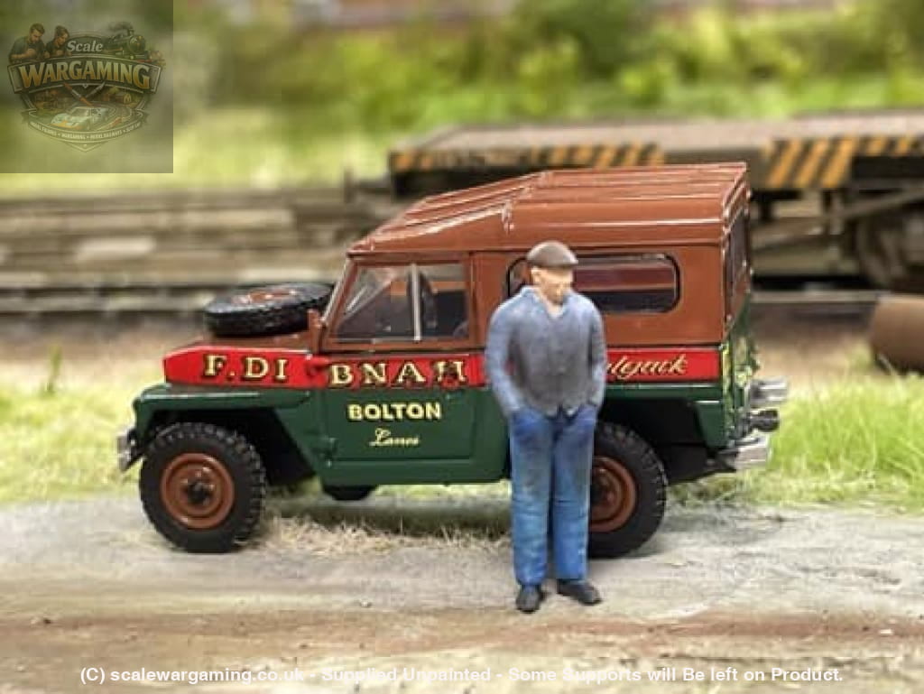 Mm408 Fred Dibnah Mbe Figure