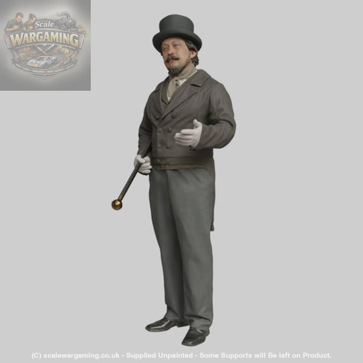 132s-0107 Victorian Male Figure