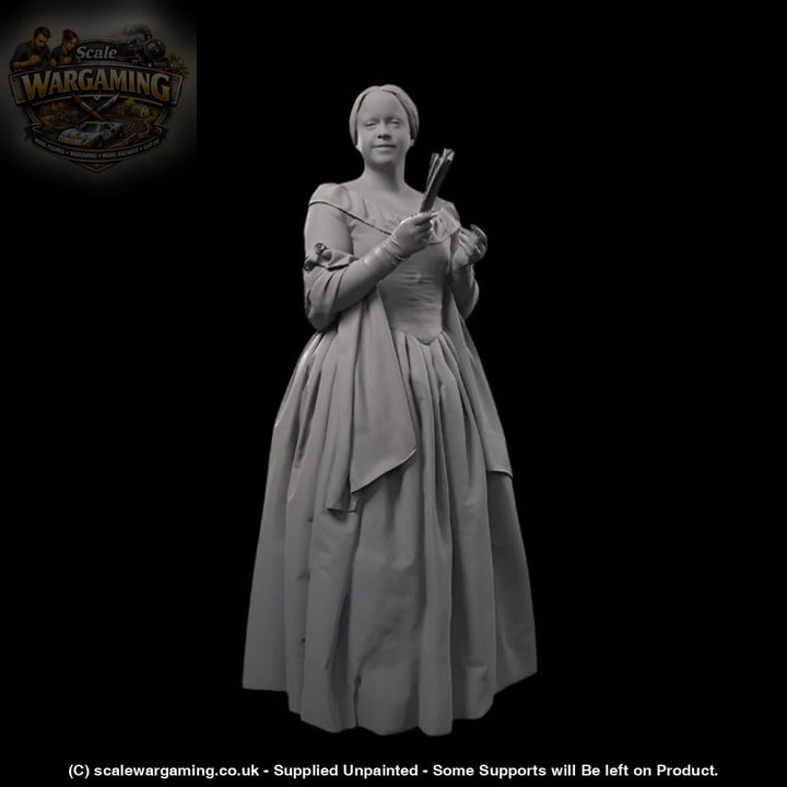 132s-0125 Elegant 1900’s Lady Figure